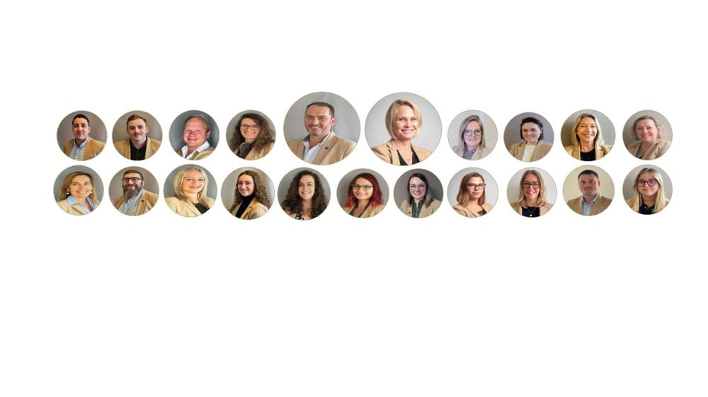 l'équipe de l'agence Confluences